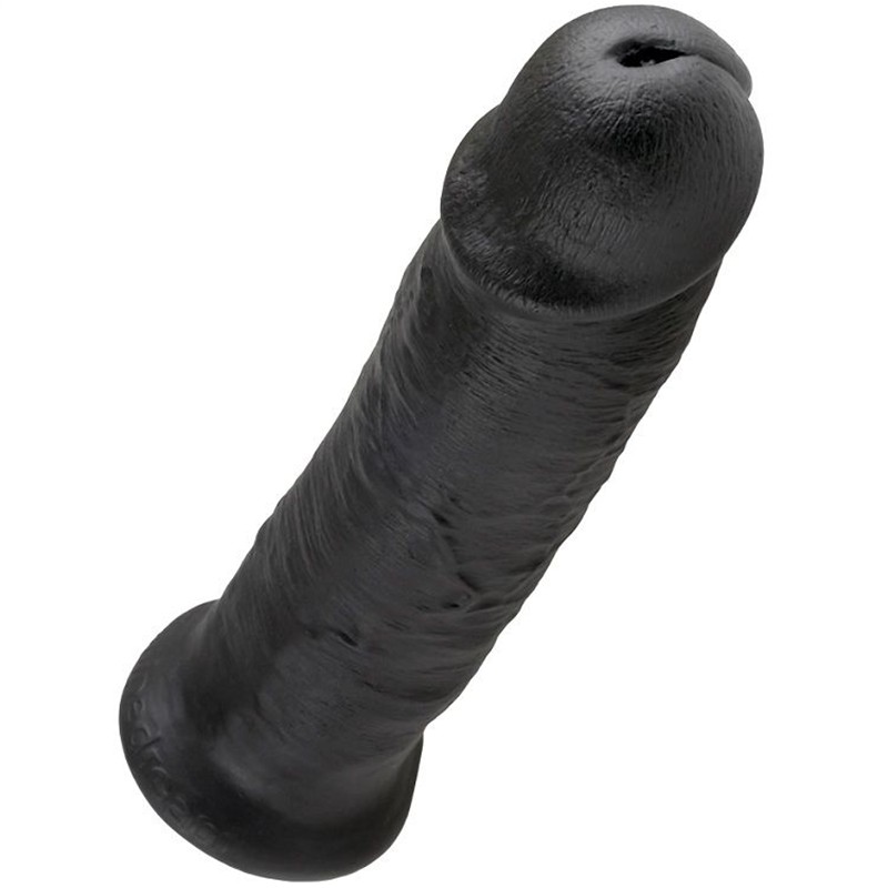 10 DILDO BLACK 25 CM