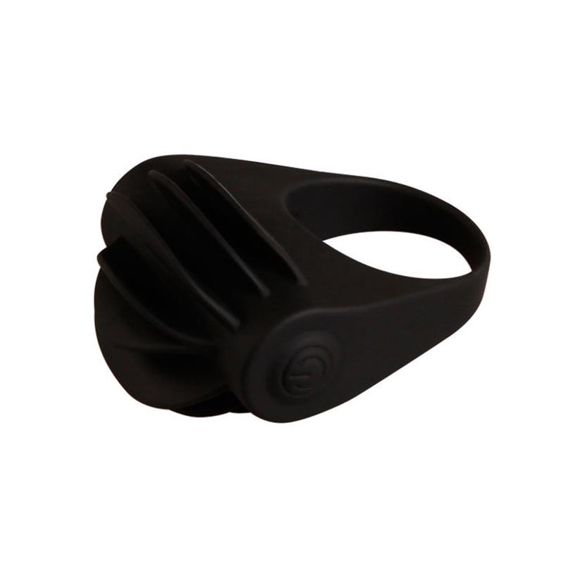 CHESTER BLACK VIBRATOR RING