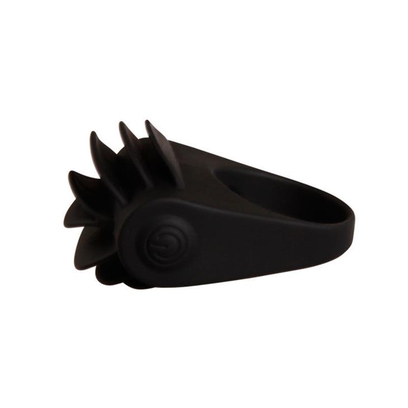 CHESTER BLACK VIBRATOR RING