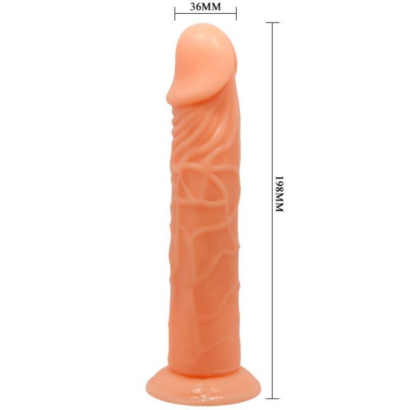 VIVE REALISTIČEN DILDO 19.8 CM NARAVNA BARVA