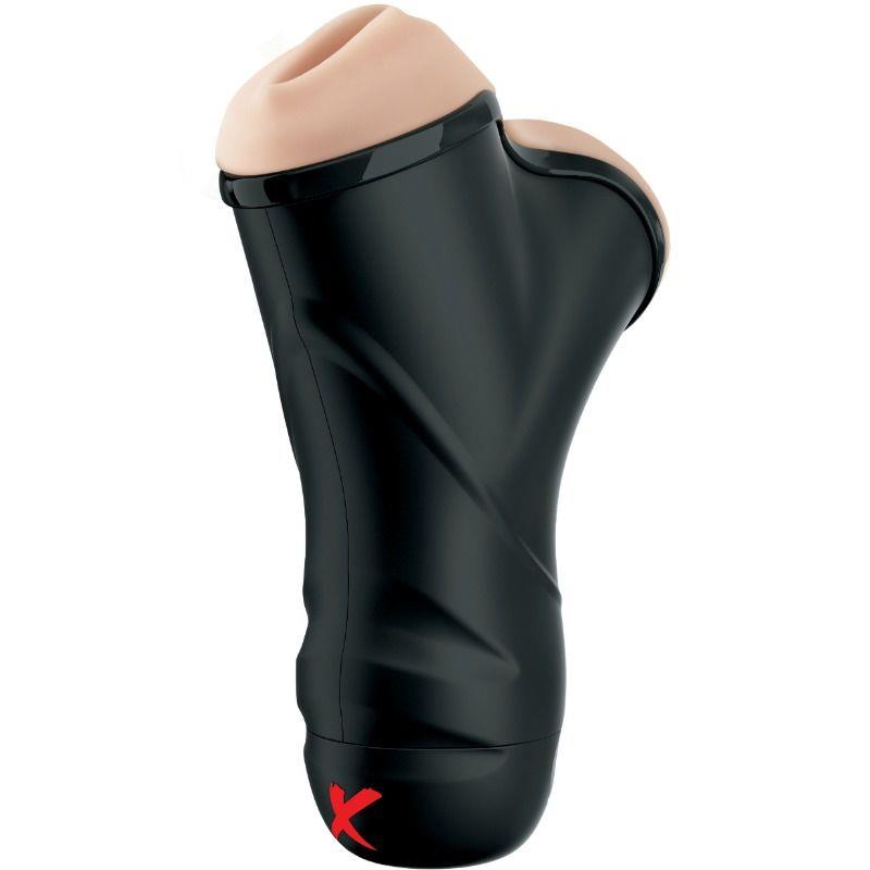 DOUBLE PENETRATION VIBRATING STROKER