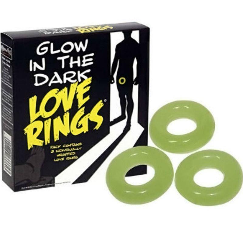PACK 3 FLUORESCENT RINGS