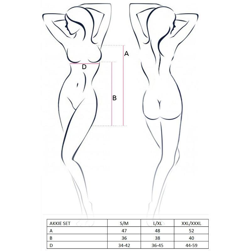 ŽENA AKKIE SET KOSTIM MEDICINSKE SESTRE S/M