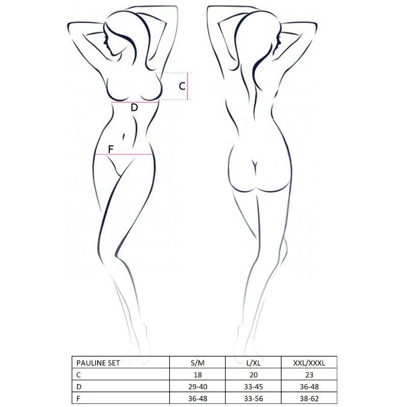 WOMAN PAULINE SET 3 PIECES SIZE S/M