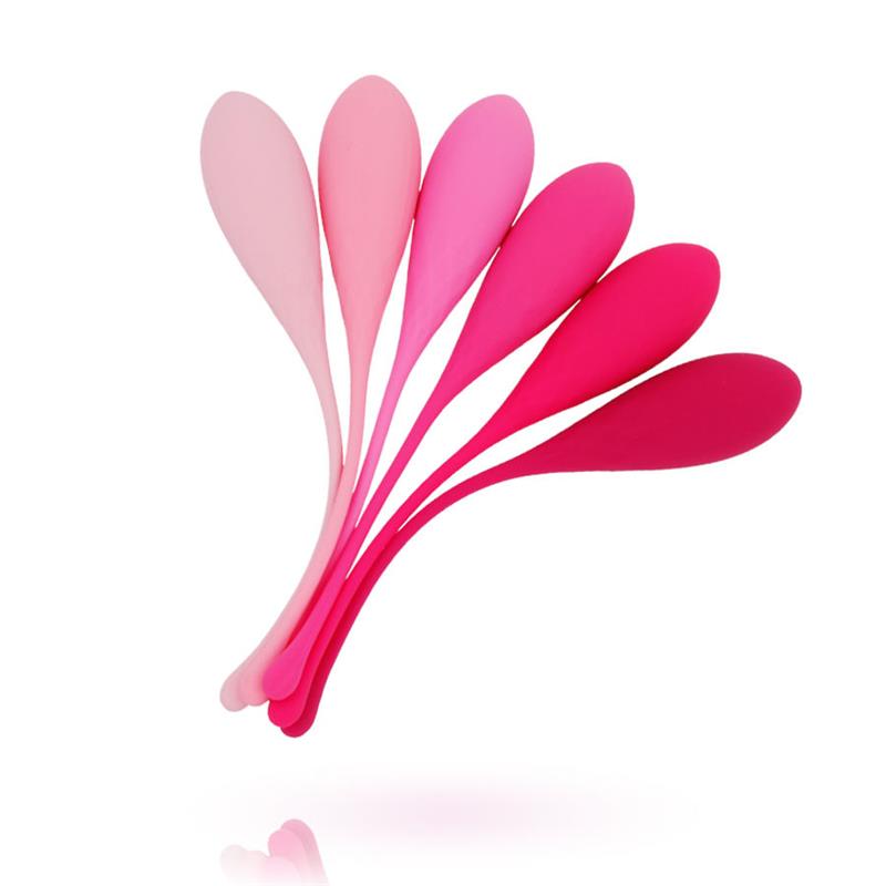 KEGEL FIT PELVIC MUSCLE TRAINING SET 6 WEIGHTS
