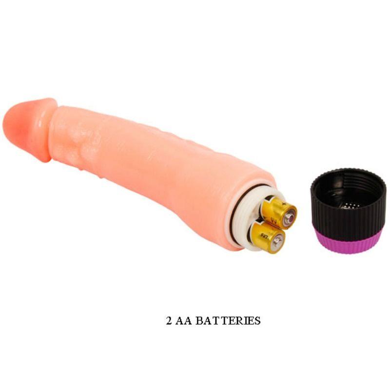 NATURAL FLEXIBLE REALISTIC VIBRATOR 24 CM