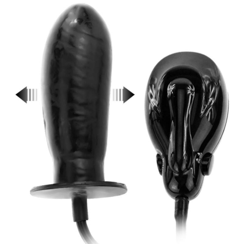 BIGGER JOY INFLATABLE DILDO WITH VIBRATION 16 CM
