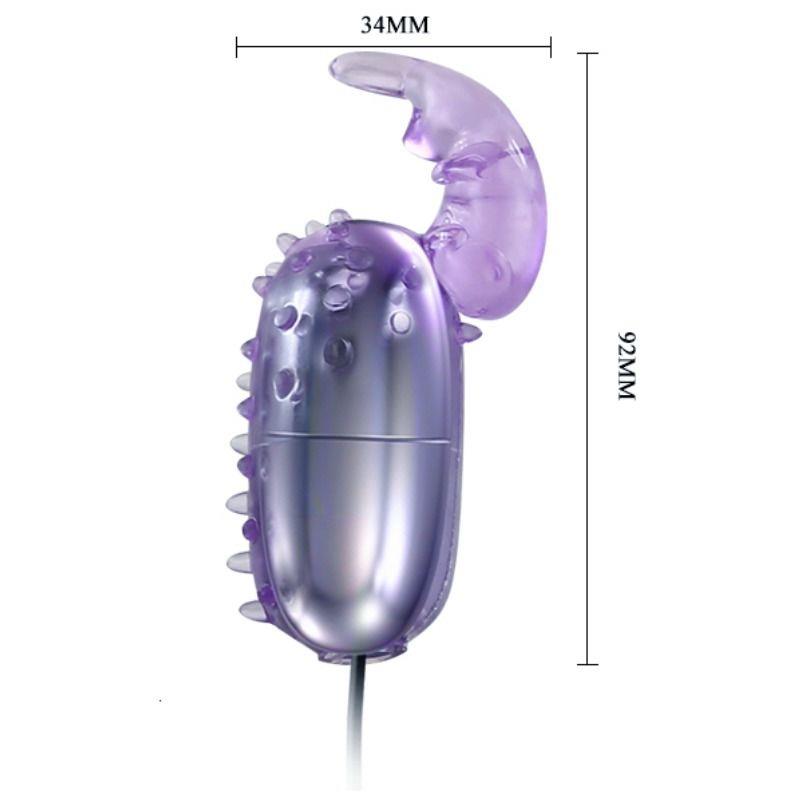 SUPER VIBRATOR VIBRATING EGG WITH STIMULATOR