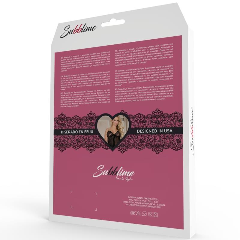 OBLEKE OBLEKA-TOP IN TANGICE SET ČRNA S/M