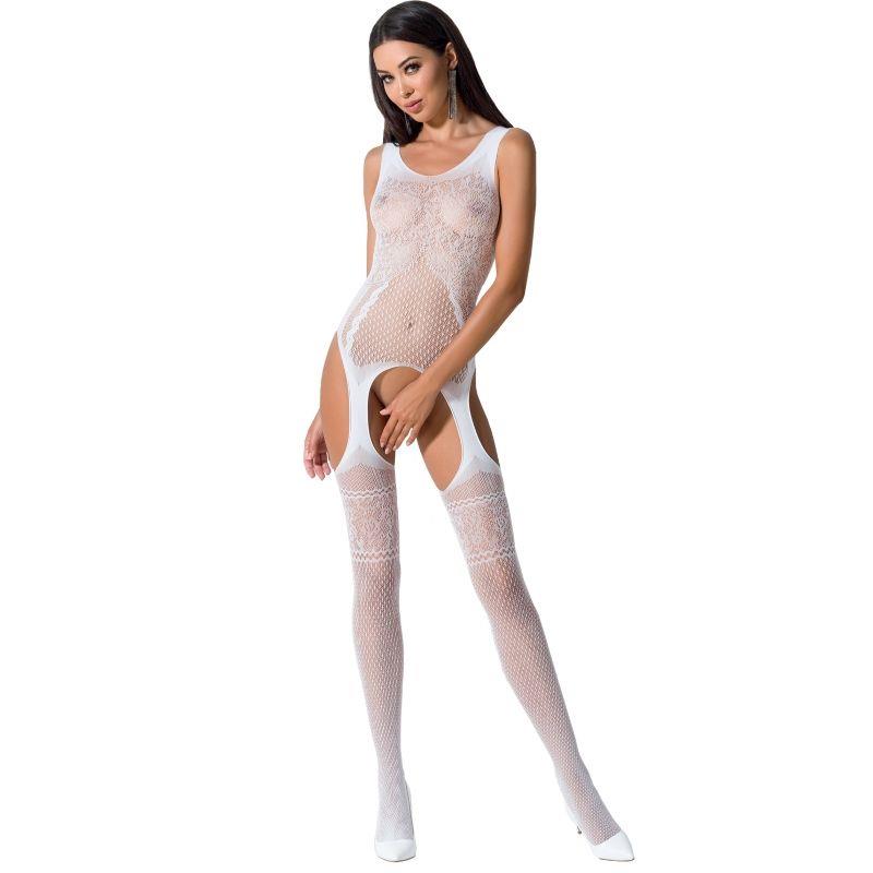 ŽENSKA BS061 ČRNA BODYSTOCKING ENA VELIKOST