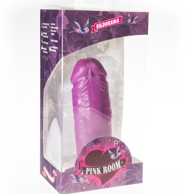 DAEL REALISTIC DILDO PURPLE 18.5 CM