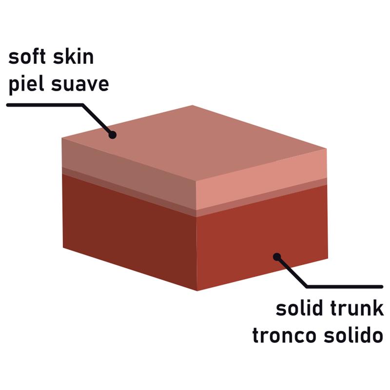 DUAL DENSITY TIGER 14 CM -O- 4.46 CM