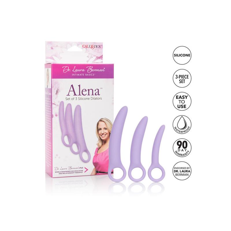 DR LAURA BERMAN ALENA SET OF 3 SILICONE DILATORS