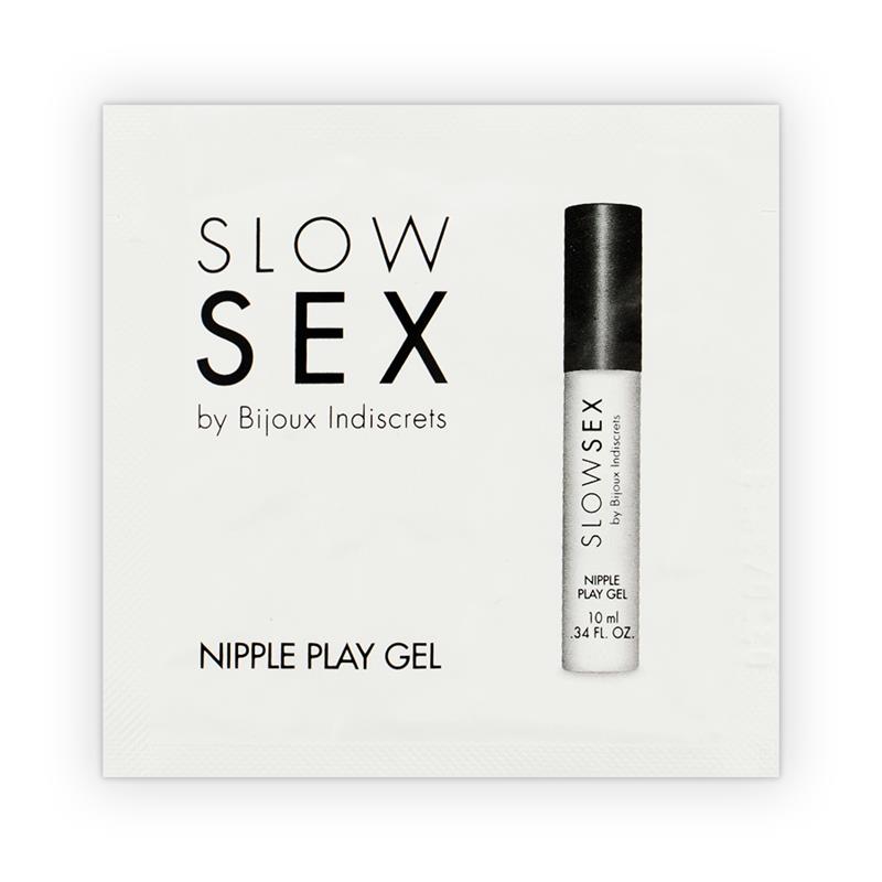 SLOW SEX NIPPLE STIMULATING GEL NIPPLE PLAY SINGLE DOSE GEL