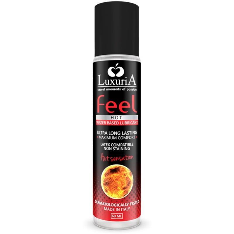 LUXURIA FEEL HOT SENSATION WATER BASED LUBRICANT 60 ML