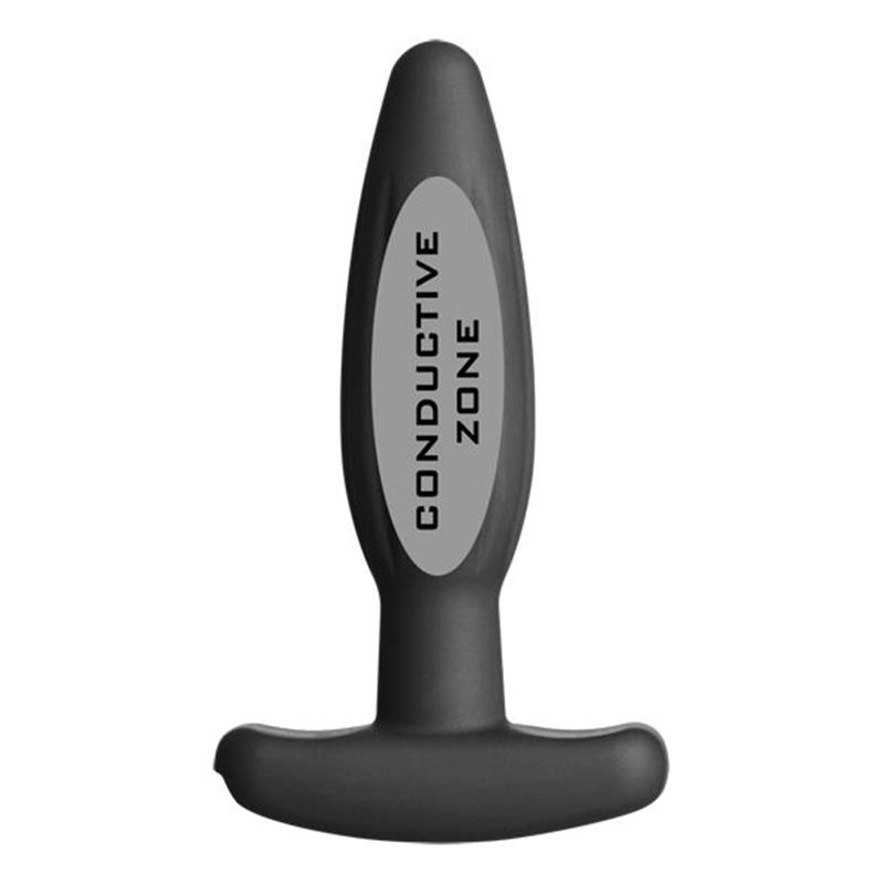 SILICONE BLACK ROCKER BUTT PLUG SMALL