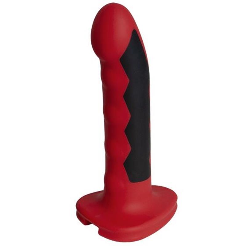 SILICONE FUSION KOMODO DILDO