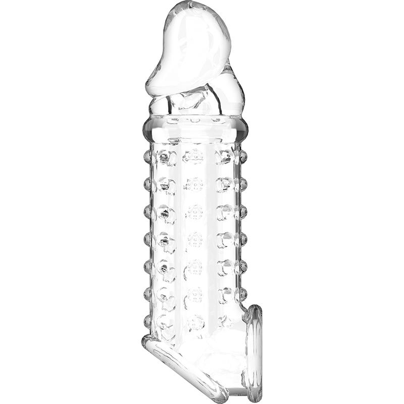 PENIS EXTENSION AND SHEATH V11 TRANSPARENT