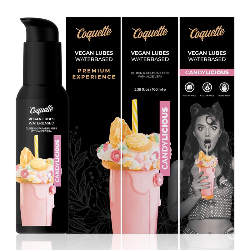 PREMIUM IZKUŠNJA 100ML VEGANSKI LUBRIKANTI CANDYLICIOUS