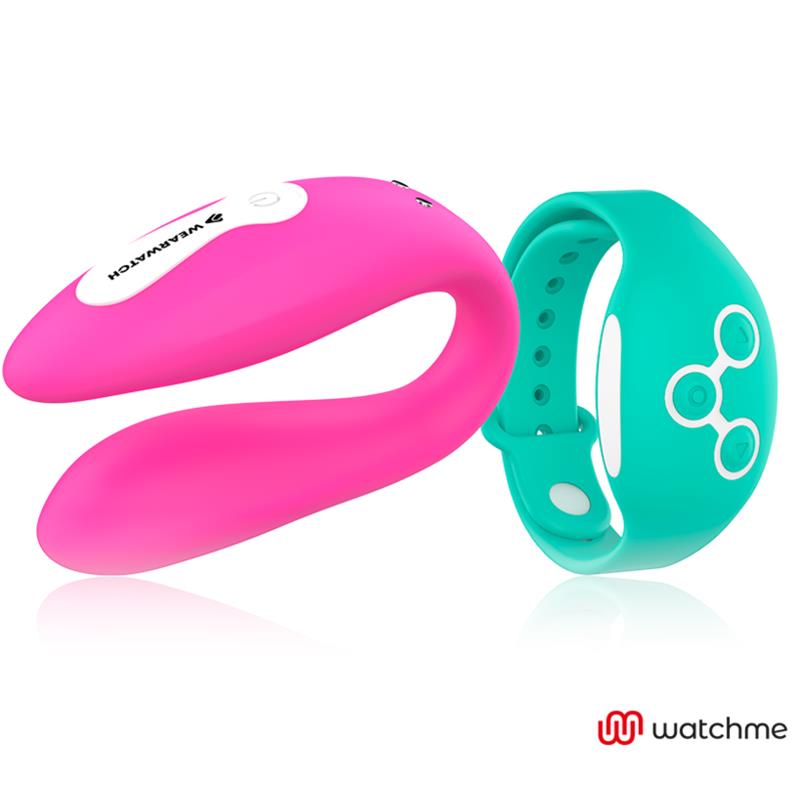 DUAL TECHNOLOGY WATCHME VIBRATOR FUCHSIA / SEAWATER