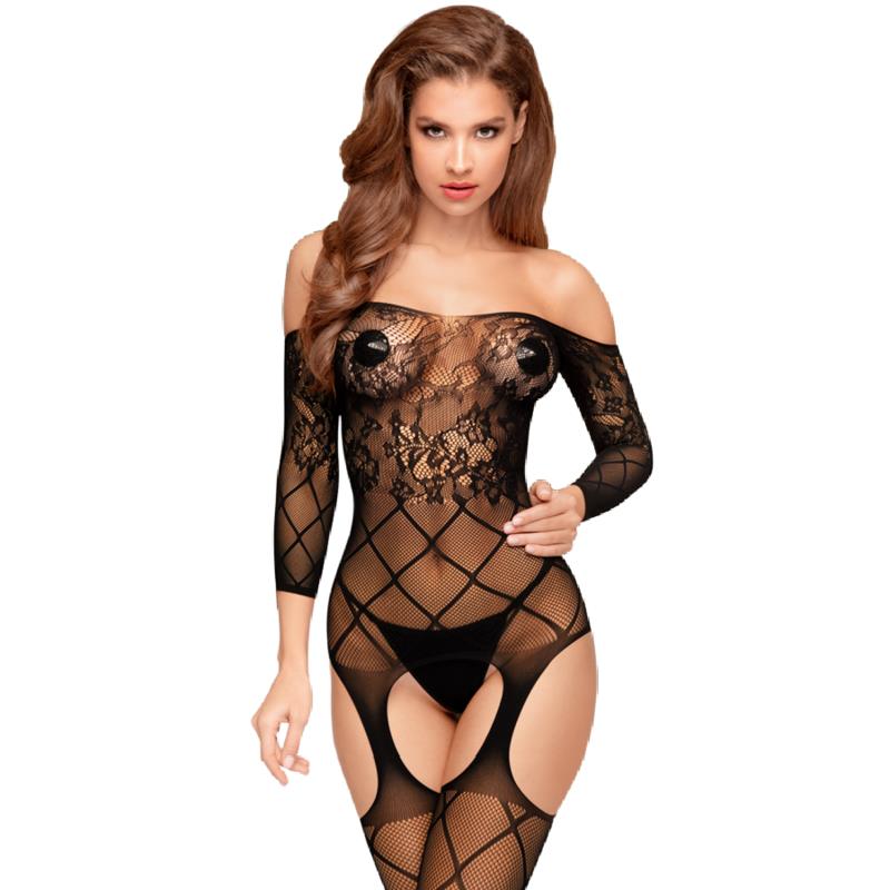 TOP NOTCH BODYSTOCKING S/L