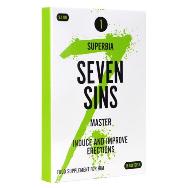 Gel Tablets for Men Seven Sins Master