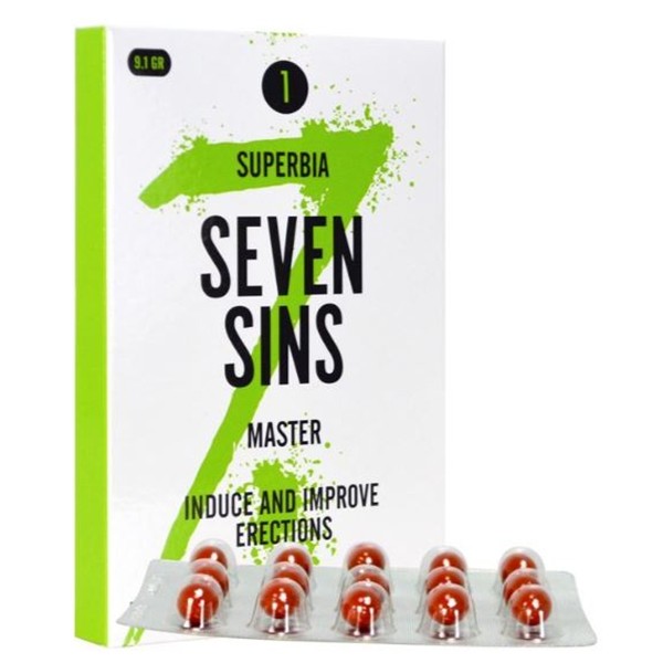Gel Tablets for Men Seven Sins Master
