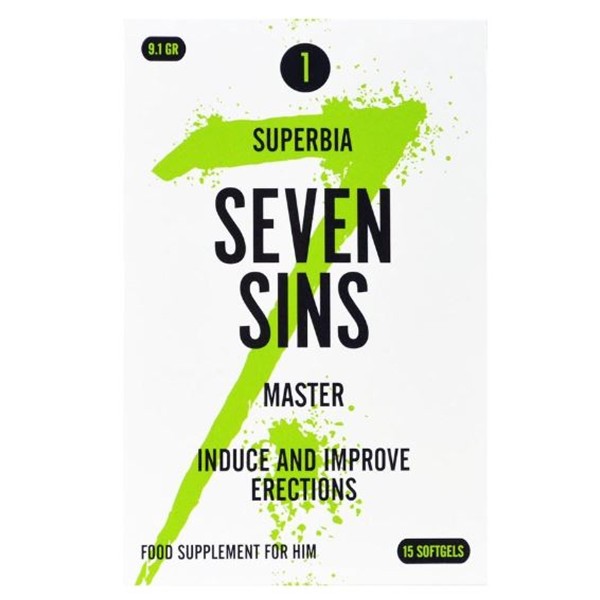 Gel Tablets for Men Seven Sins Master