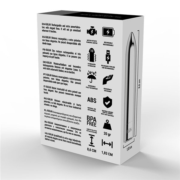 Vibrator Kailan silver