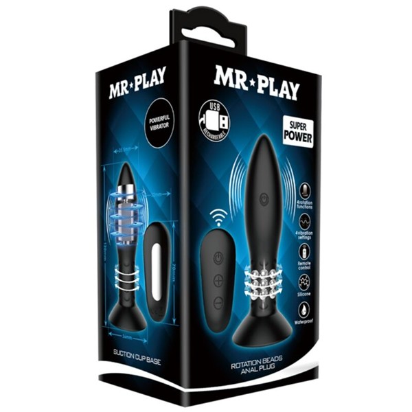 Anal plug Mr. Play black