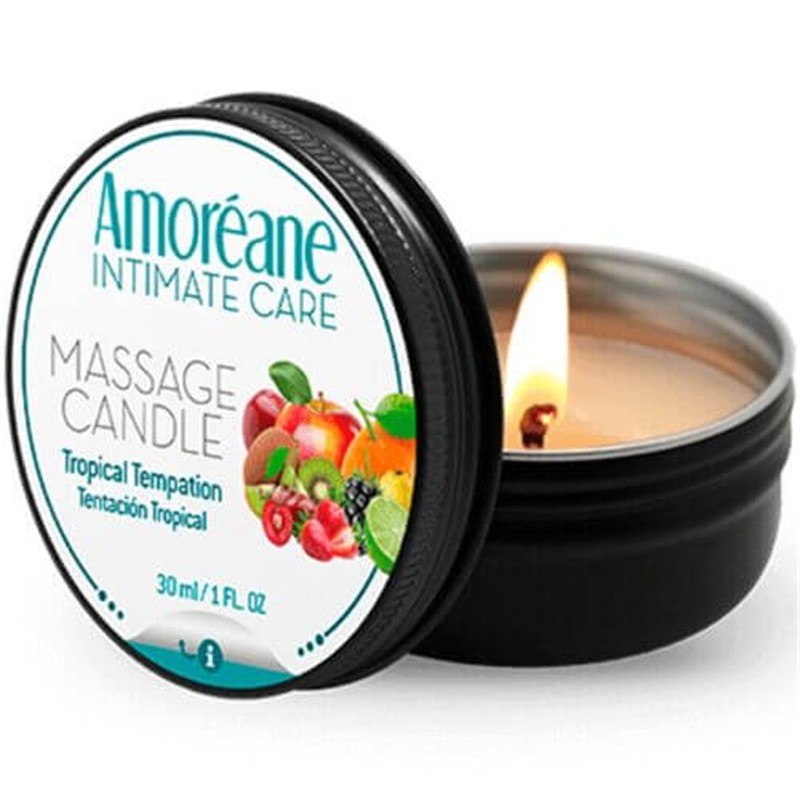 Dišeča sveča Massage Candle Tropical temptation